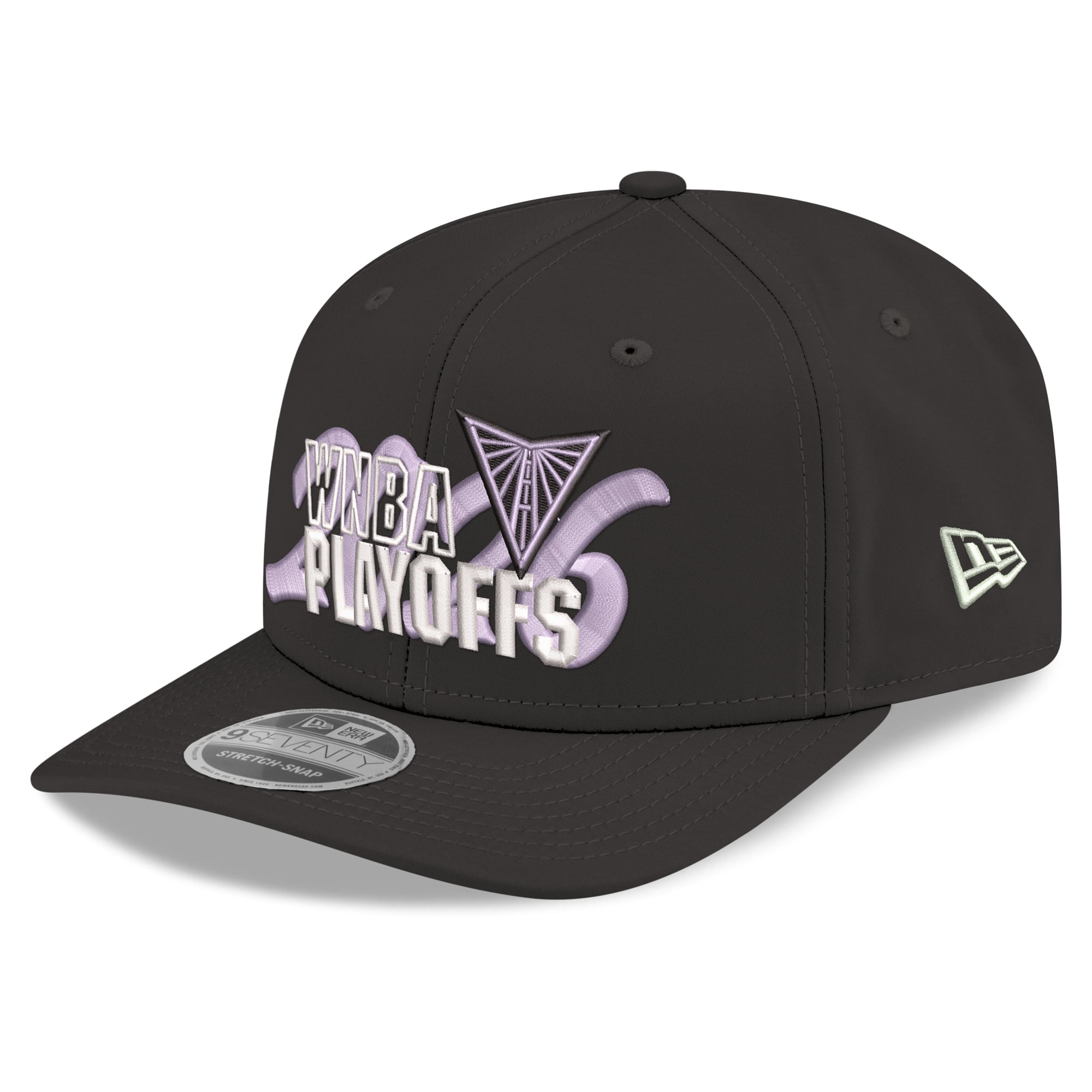 Men's New Era Black Golden State Valkyries 2026 WNBA Playoffs 9SEVENTY Adjustable Hat