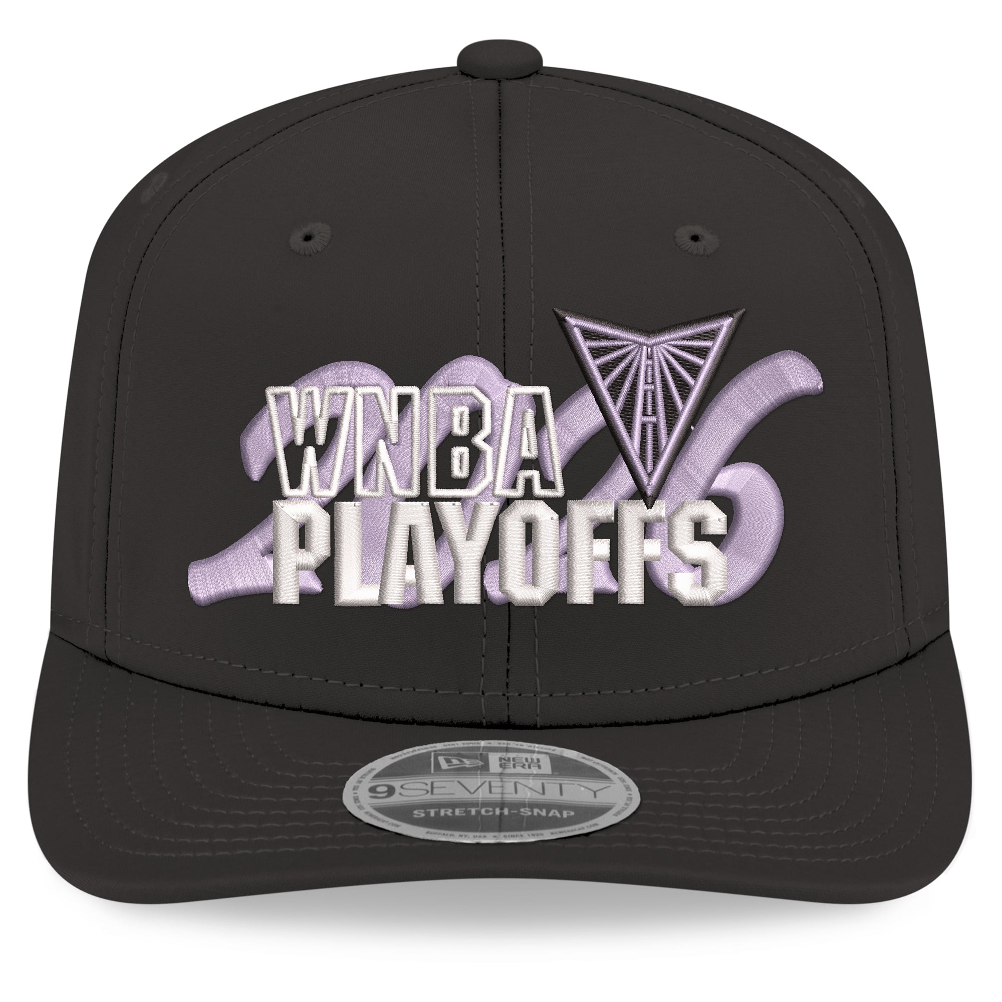 Men's New Era Black Golden State Valkyries 2026 WNBA Playoffs 9SEVENTY Adjustable Hat