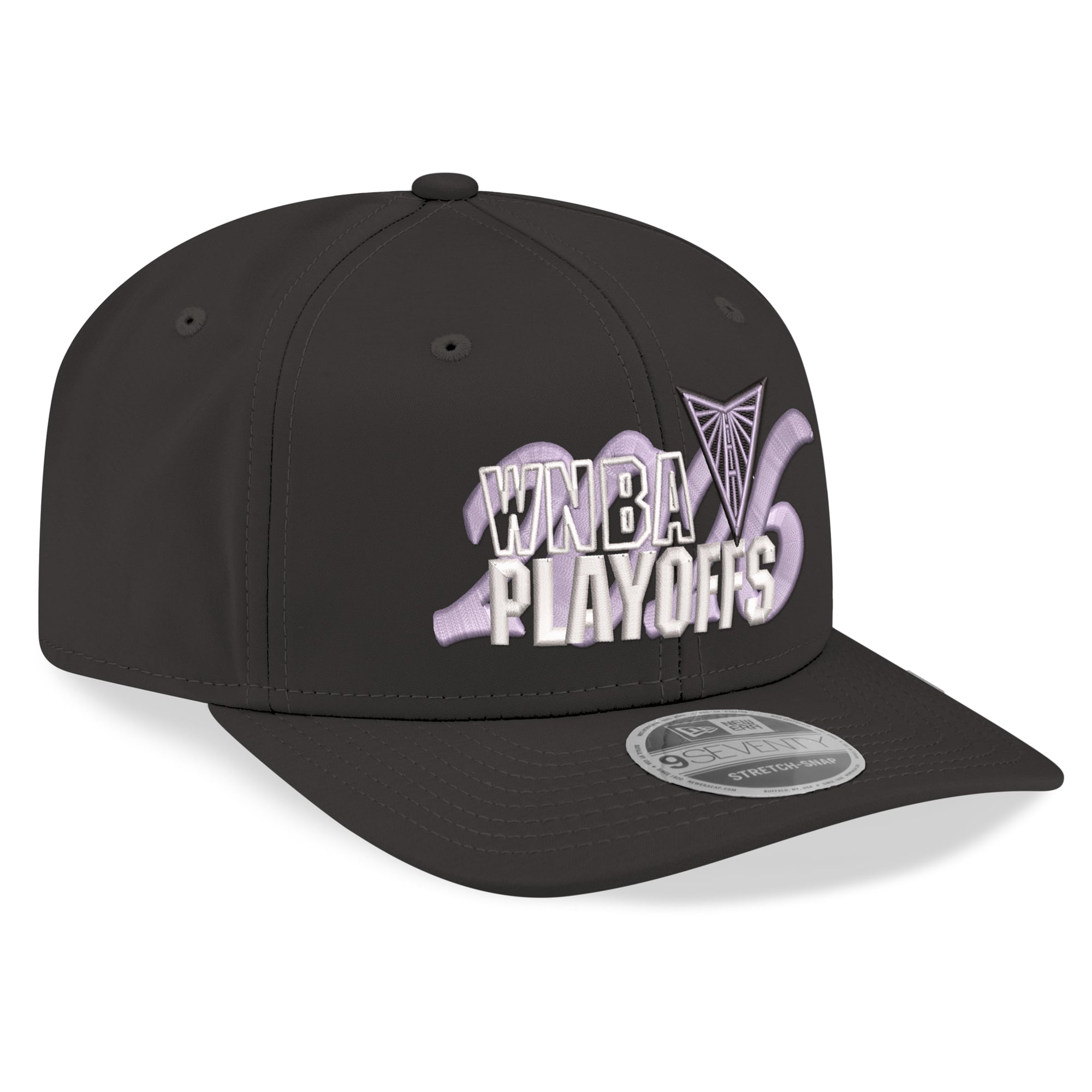 Men's New Era Black Golden State Valkyries 2026 WNBA Playoffs 9SEVENTY Adjustable Hat