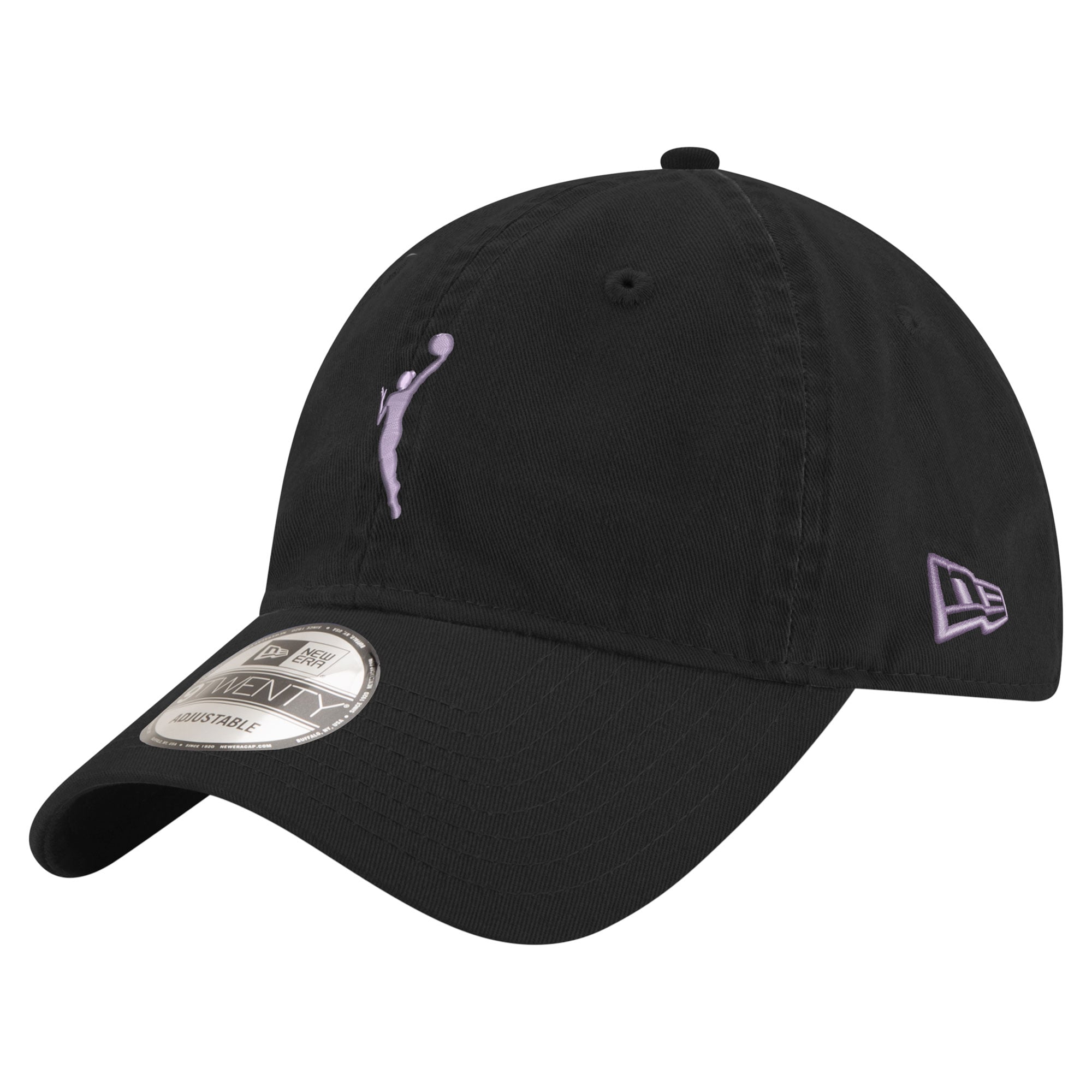 Casquette ajustable New Era Logowoman 9TWENTY noire pour homme, motif Golden State Valkyries.