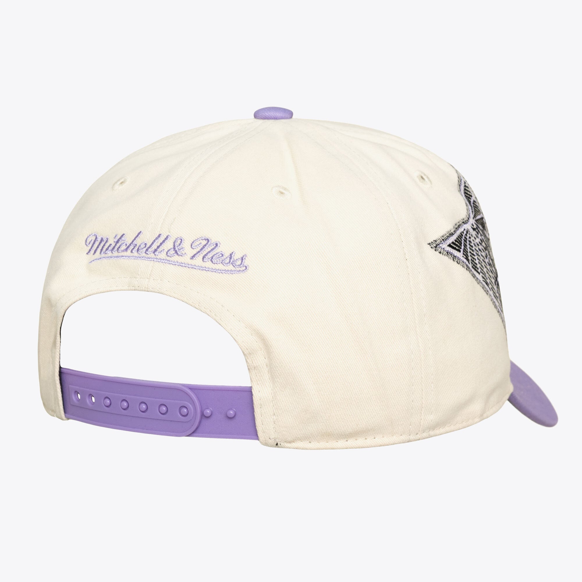 Casquette unisexe Mitchell & Ness crème Golden State Valkyries Big Time Pro Crown ajustable