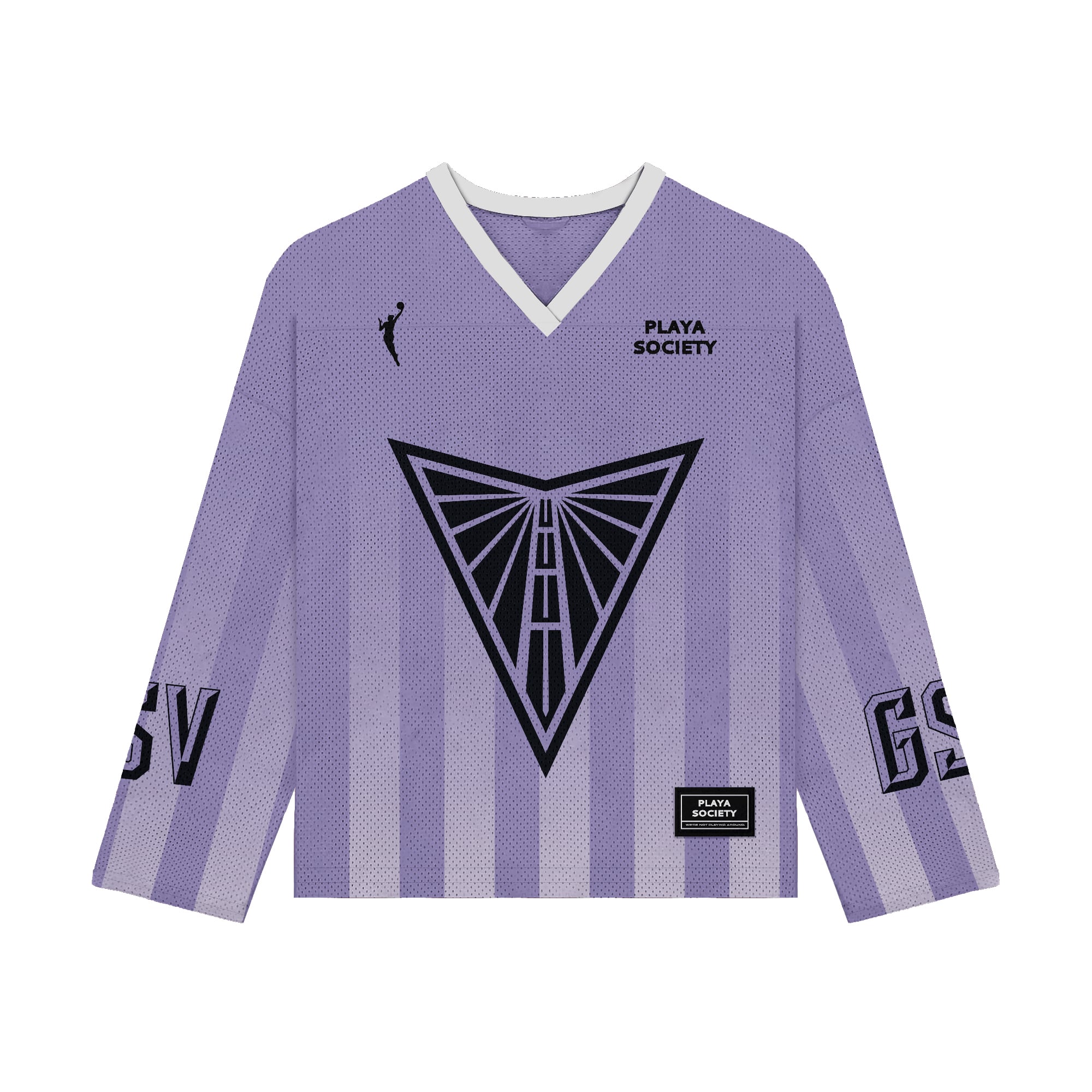 Unisex Playa Society Violet Golden State Valkyries Hockey Fashion Jersey