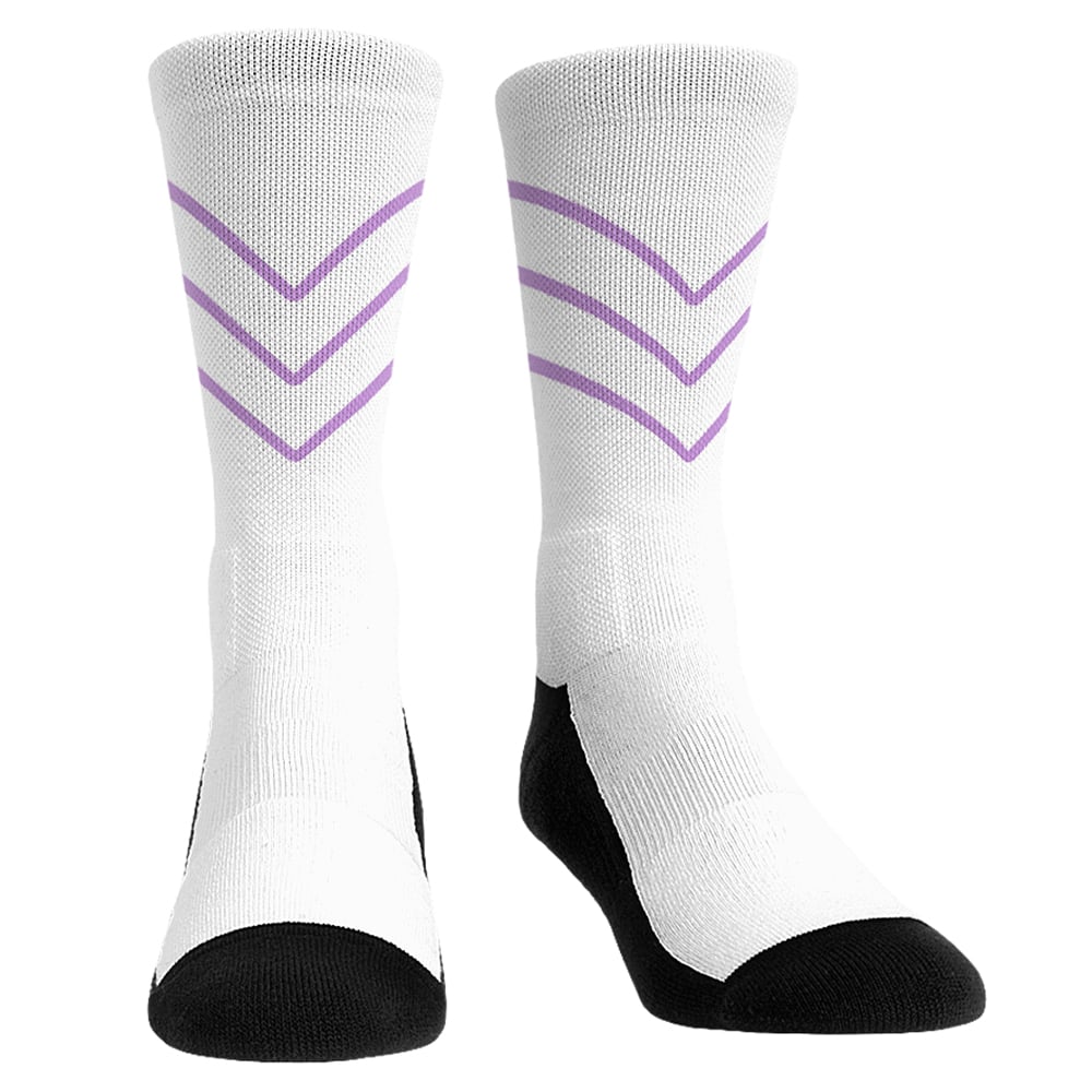 Chaussettes unisexes Rock Em White Golden State Valkyries