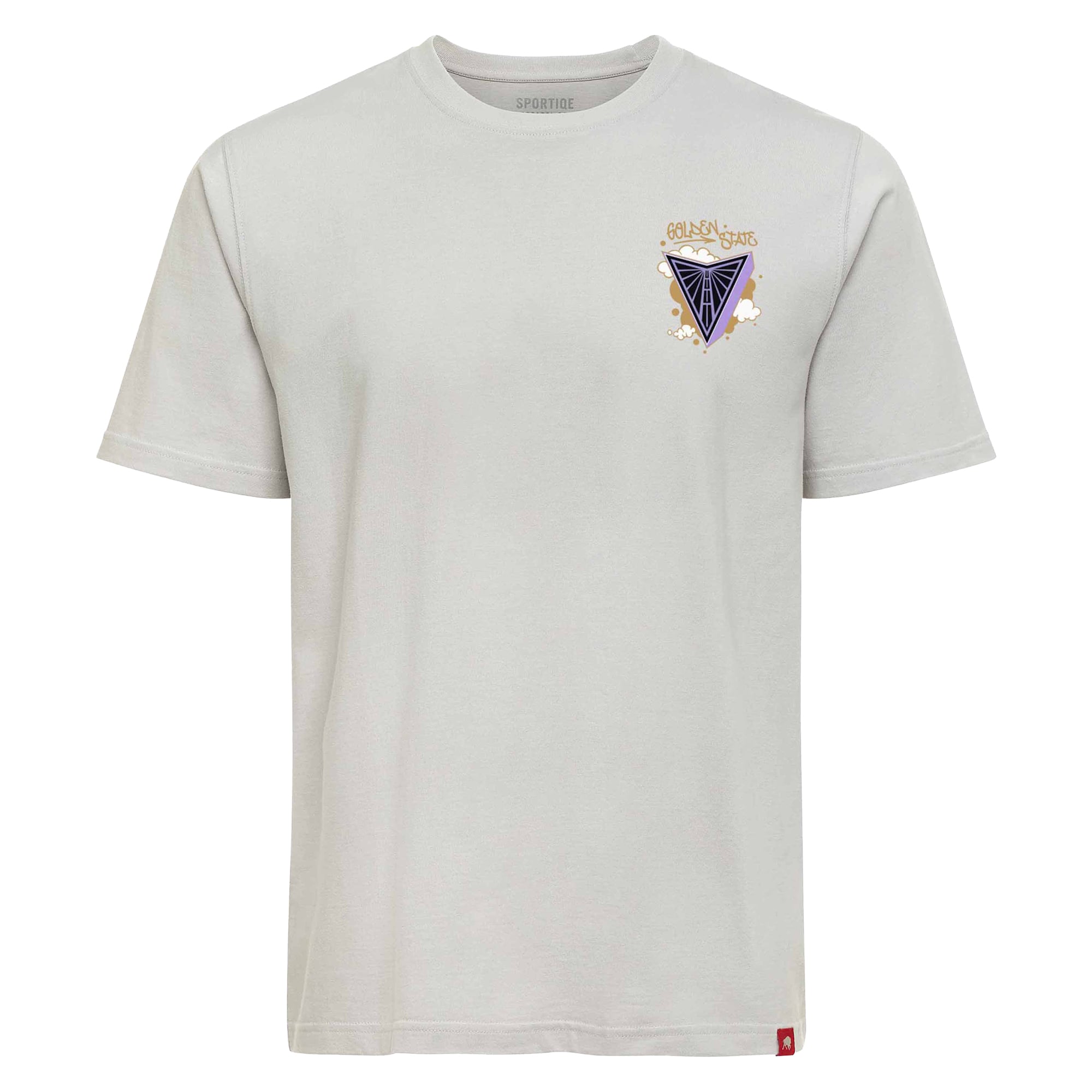Unisex Sportiqe x 2PAC California Love Gray Golden State Valkyries Duke T-Shirt