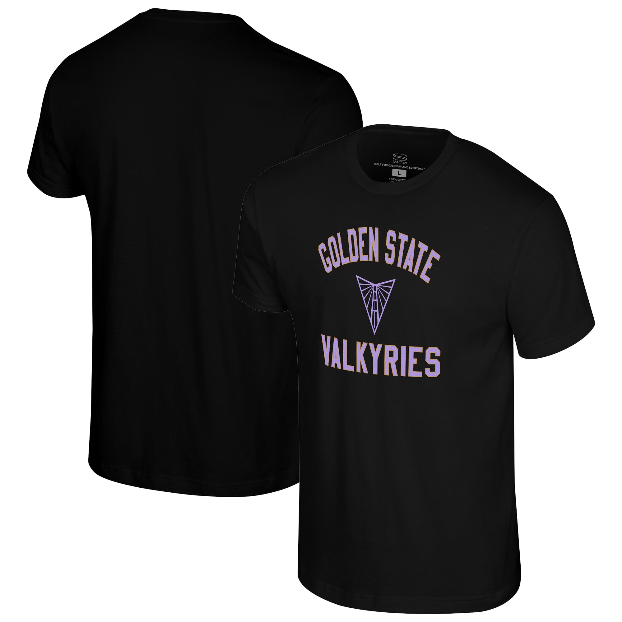 Unisex Stadium Essentials Eclipse Black Golden State Valkyries Athletic Soul T-Shirt