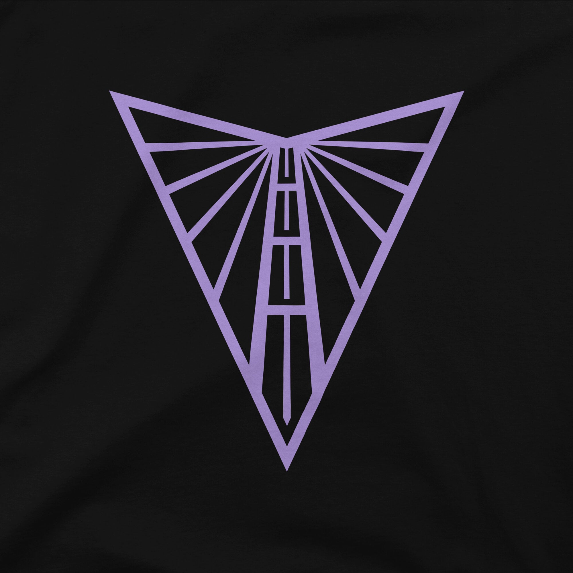 T-shirt unisexe Stadium Essentials Eclipse Black Golden State Valkyries Origins avec logo couleur