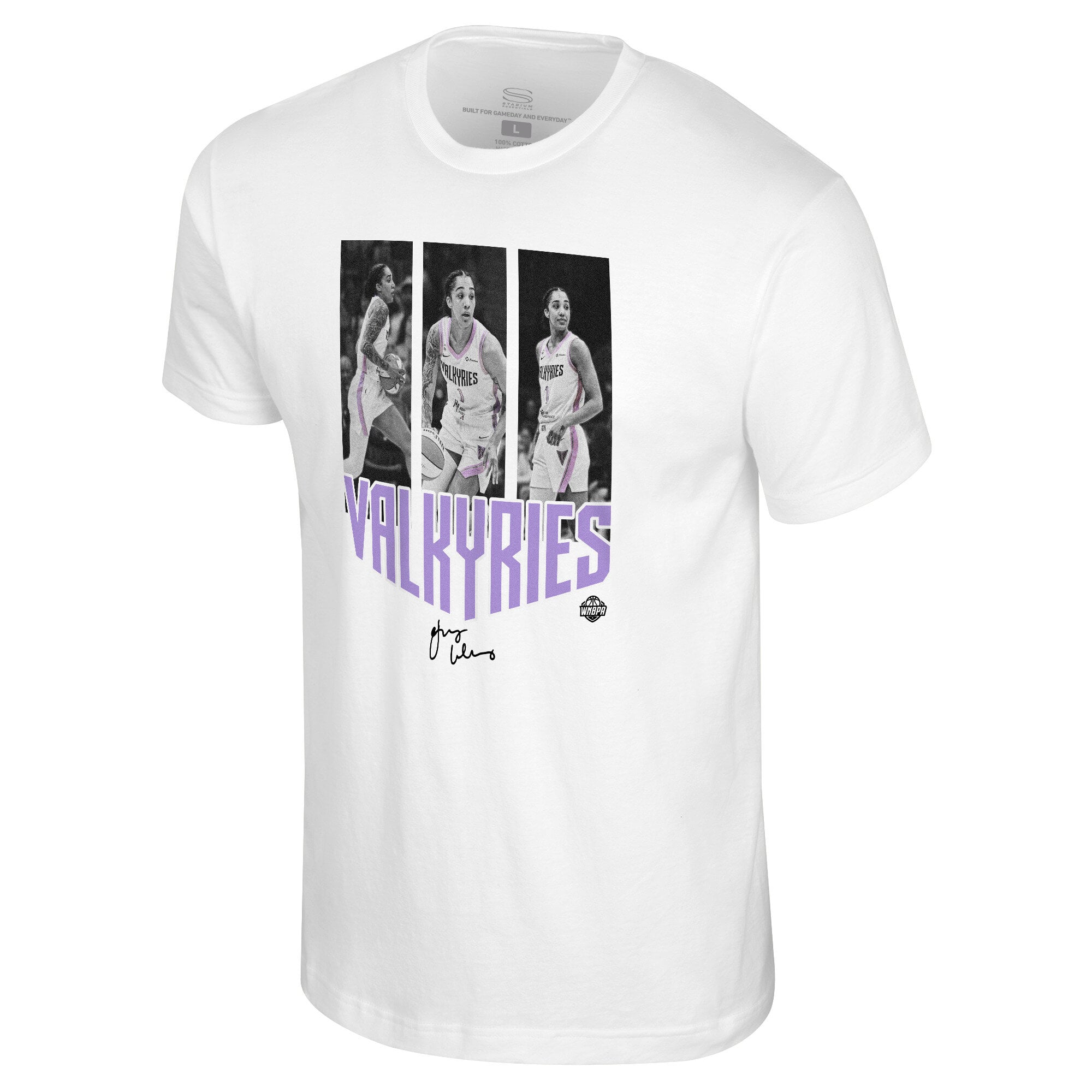 Unisex Stadium Essentials Gabby Williams White Golden State Valkyries Team Player Hustle T-Shirt