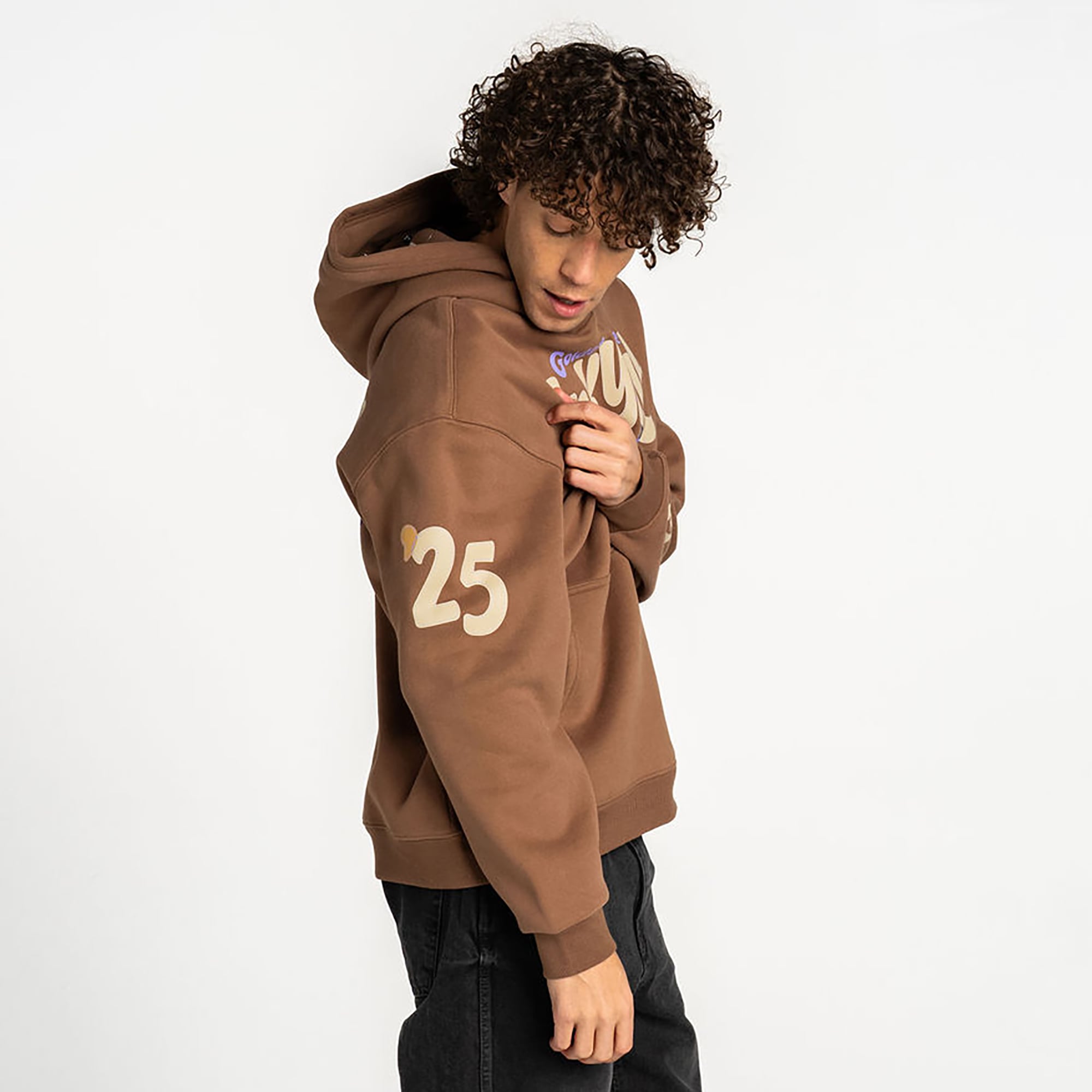 Unisex The Wild Collective Brown Golden State Valkyries Washed Fleece Hoodie
