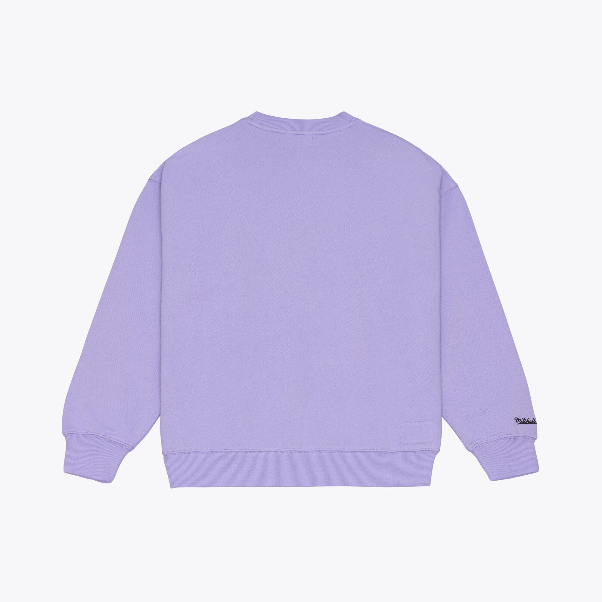 Sweat-shirt à col rond en polaire légère Mitchell & Ness Golden State Valkyries violet pour femme