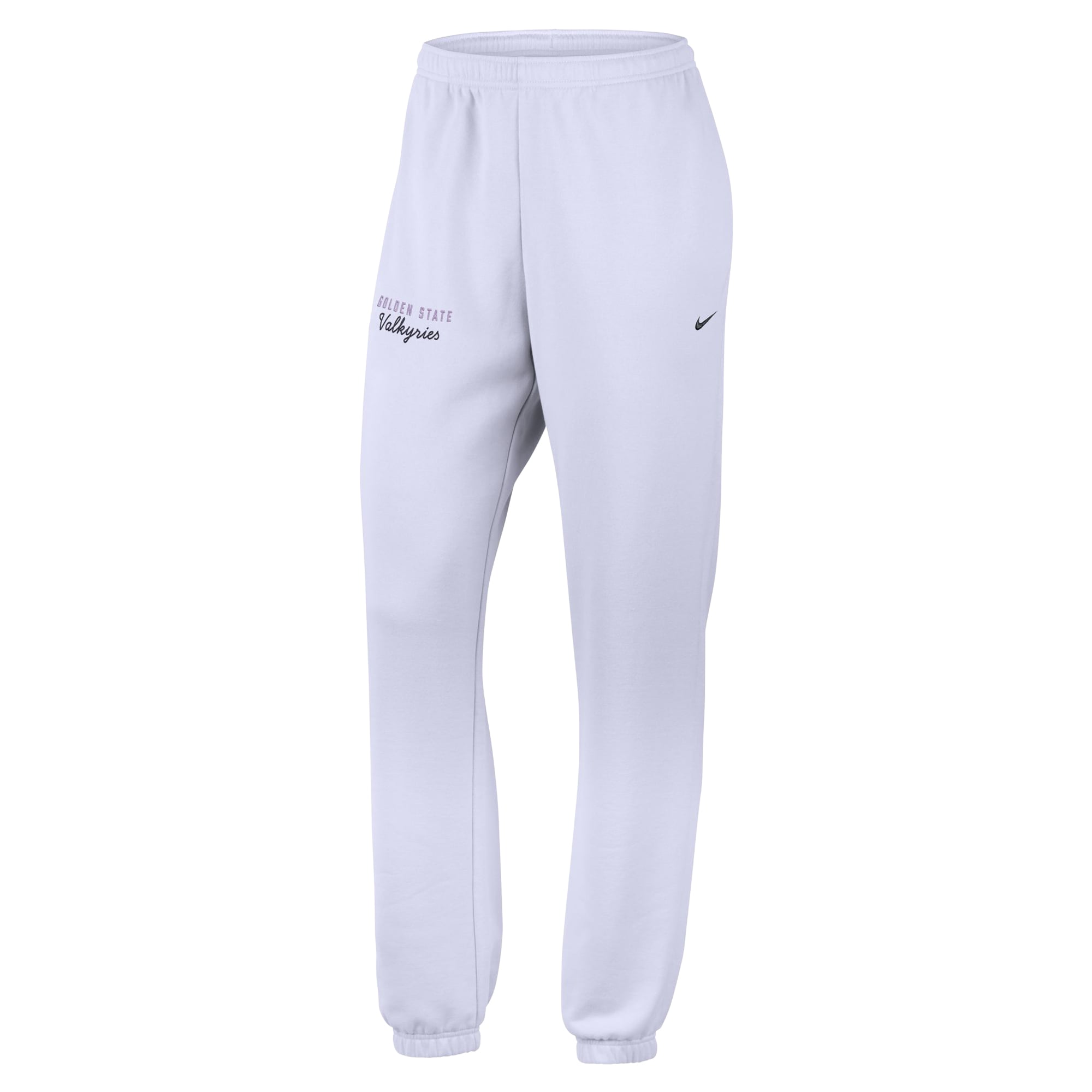 Pantalon de survêtement Nike Violet Golden State Valkyries Studio à revers en molleton pour femme