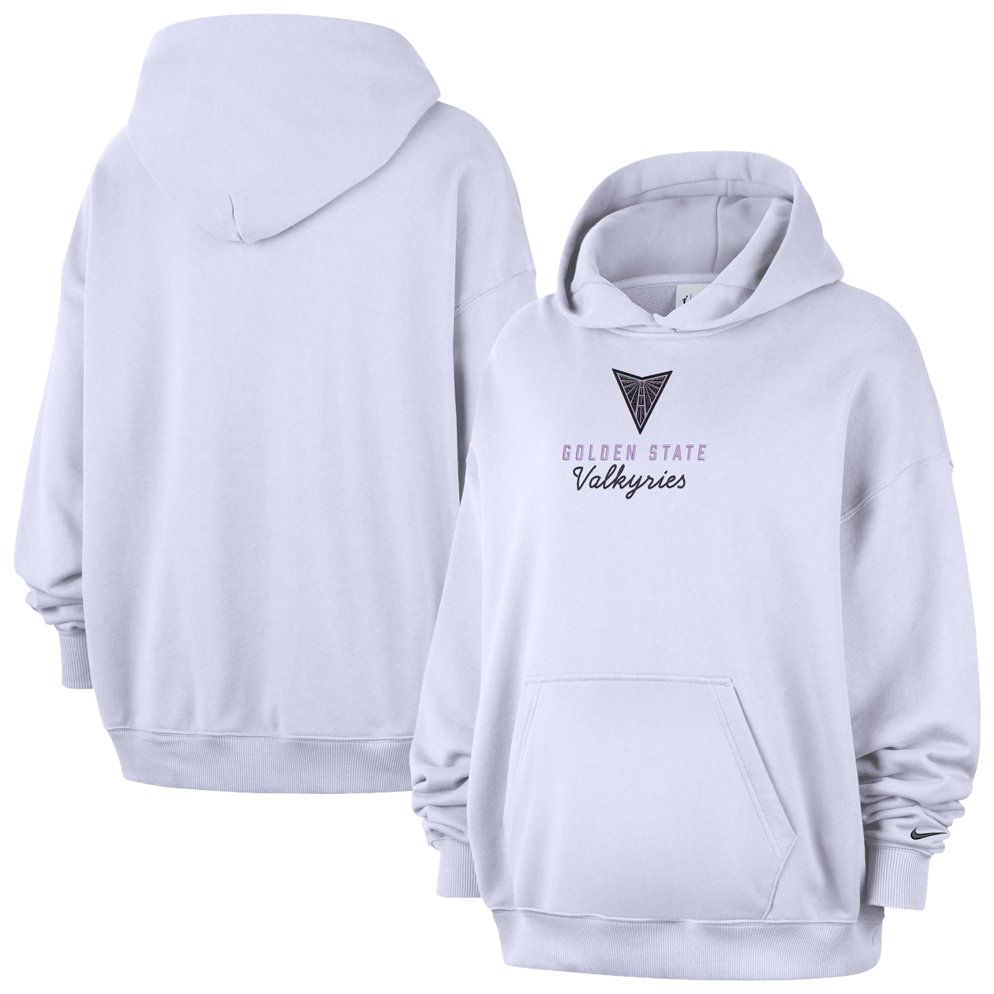 Sweat à capuche polaire Nike Violet Golden State Valkyries Studio pour femme