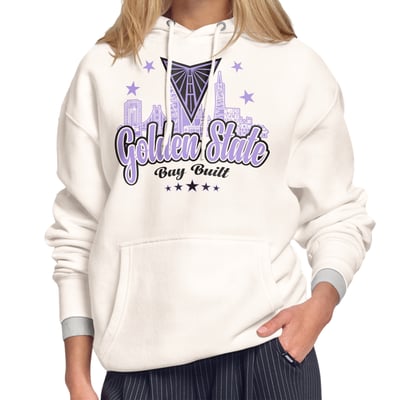 Golden State Valkyries Starter Women's City Slogan Fleece Hoodie - White
