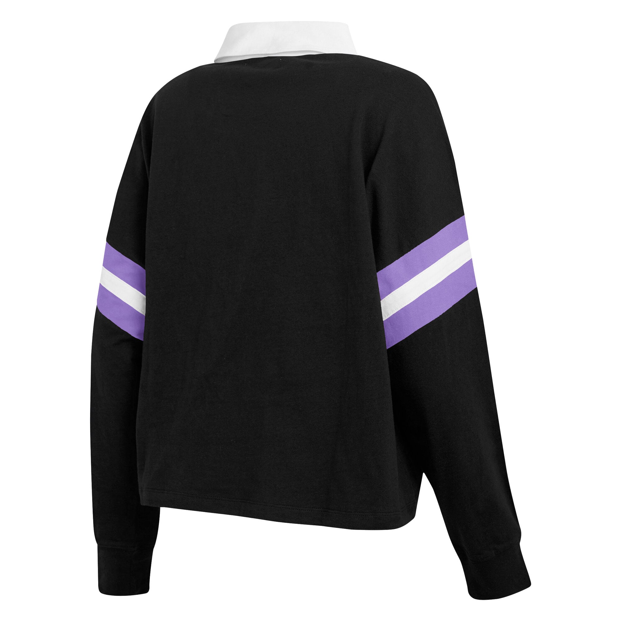 Polo de rugby noir Golden State Valkyries la marque WEAR by Erin Andrews pour femmes