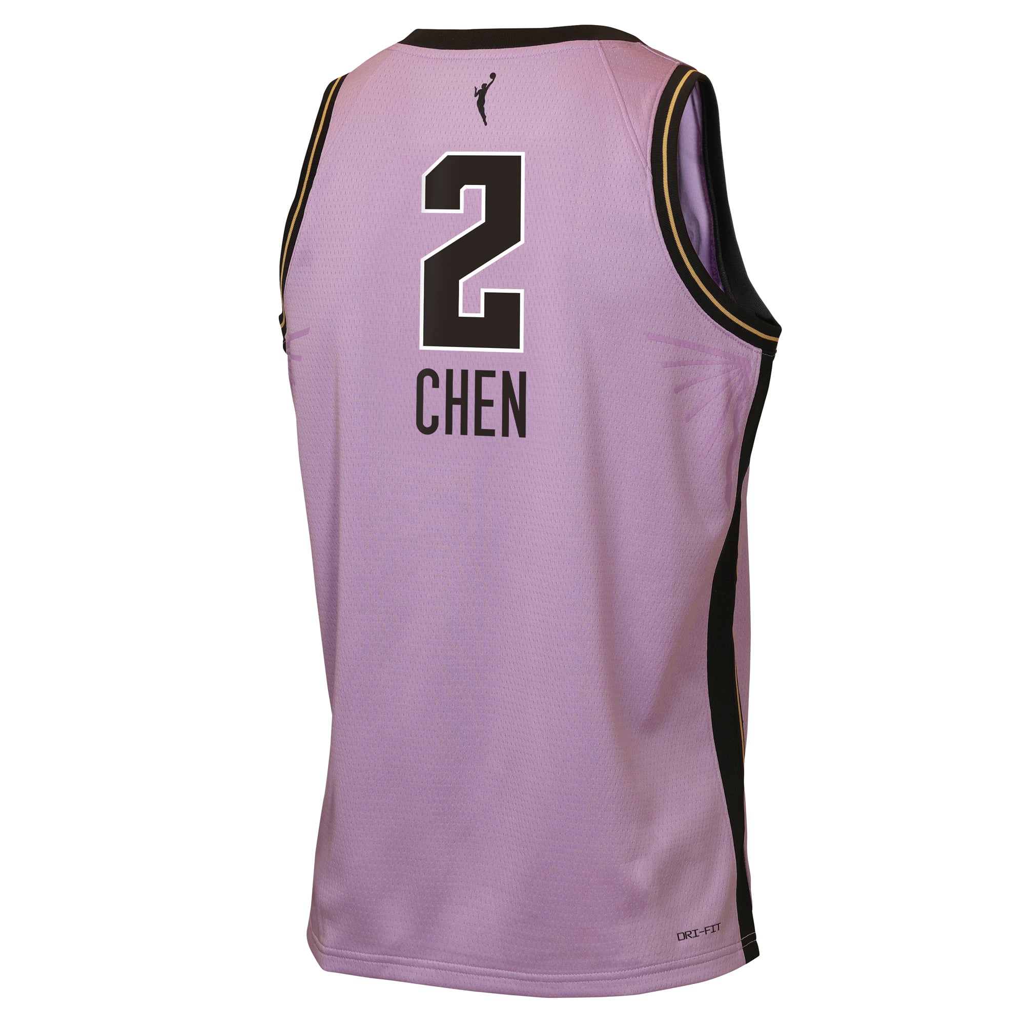 Maillot de joueuse Nike Kaitlyn Chen Violet Golden State Valkyries Victory pour enfant - Édition Explorer