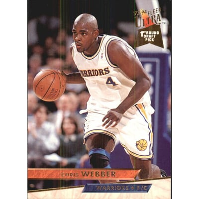 1993-94 Ultra #252 Chris Webber RC