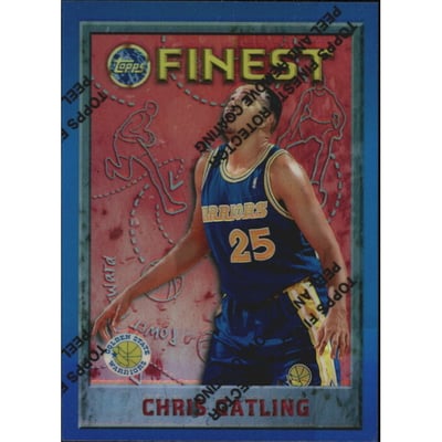 1995-96 Finest Refractors #156 Chris Gatling