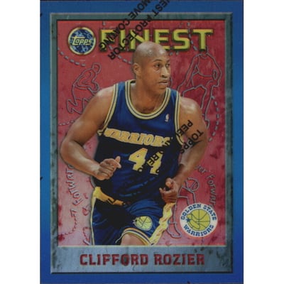 1995-96 Finest Refractors #193 Clifford Rozier
