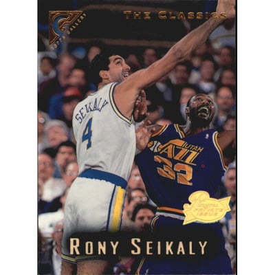 1995-96 Topps Gallery Player's Private Issue #142 Rony Seikaly