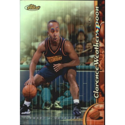 1998-99 Finest No Protectors Refractors #26 Clarence Weatherspoon
