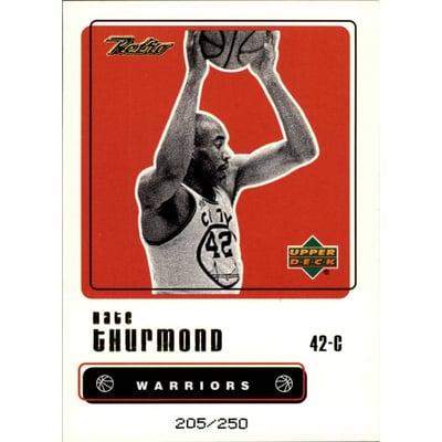 1999-00 Upper Deck Retro Gold #25 Nate Thurmond