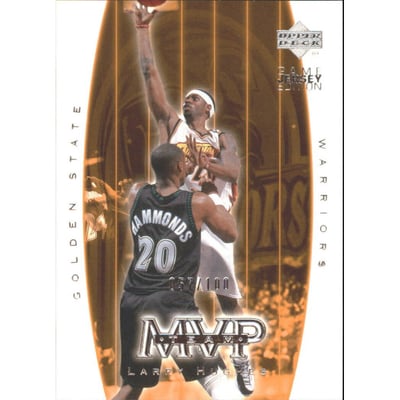 2000-01 Upper Deck Silver #399 Larry Hughes MVP