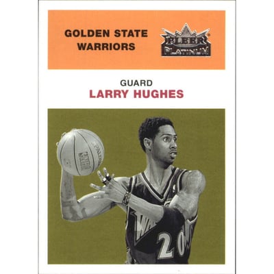 2001-02 Fleer Platinum Anniversary Edition #56 Larry Hughes