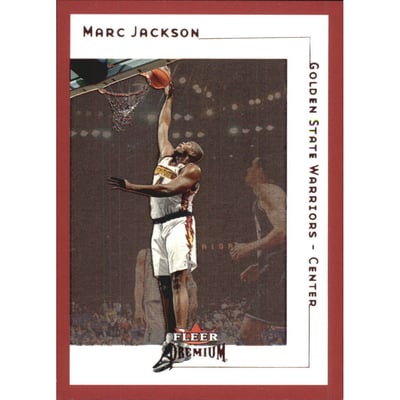 2001-02 Fleer Premium Star Rubies #111 Marc Jackson