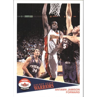 2001-02 Fleer Shoebox Footprints #112 Antawn Jamison