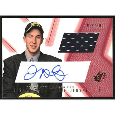 2001-02 SPx #100C Troy Murphy JSY AU RC