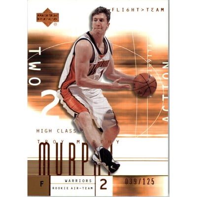 2001-02 Upper Deck Flight Team Copper #128 Troy Murphy