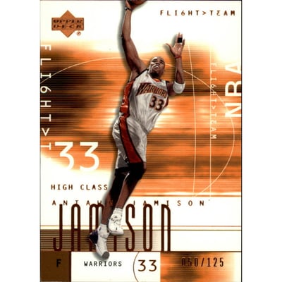 2001-02 Upper Deck Flight Team Copper #3 Antawn Jamison