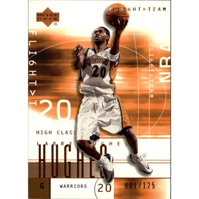 2001-02 Upper Deck Flight Team Copper #45 Larry Hughes