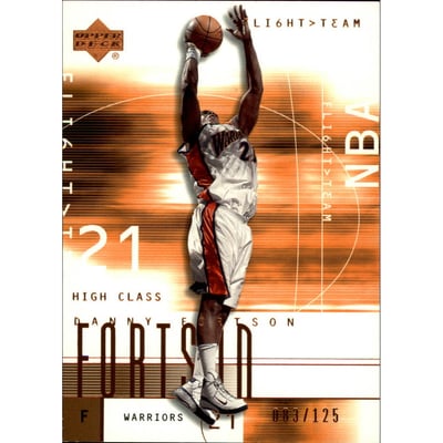 2001-02 Upper Deck Flight Team Copper #62 Danny Fortson