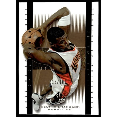 2002-03 SP Authentic Limited #139 Jason Richardson SPEC