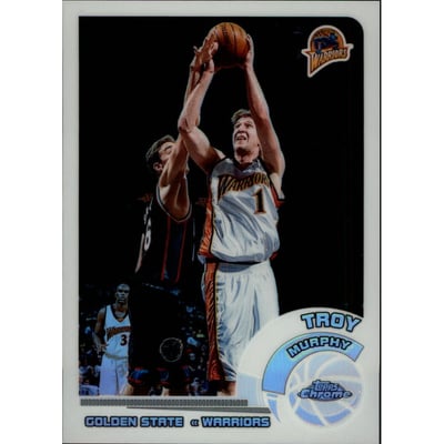 2002-03 Topps Chrome Refractors White Border #123 Troy Murphy