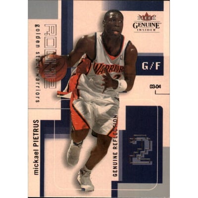 2003-04 Fleer Genuine Insider Reflections #113 Mickael Pietrus