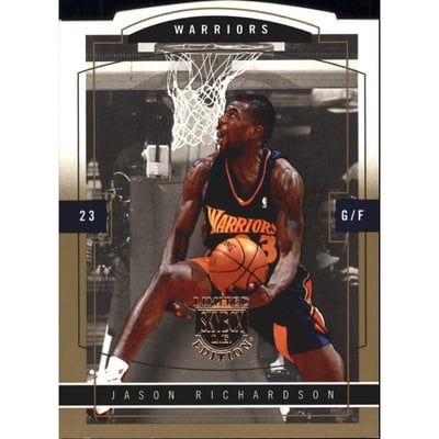 2003-04 SkyBox LE Gold Proofs #82 Jason Richardson