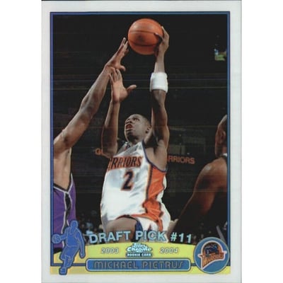 2003-04 Topps Chrome Refractors #121 Mickael Pietrus