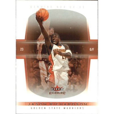 2004-05 Fleer Genuine 100 #19 Jason Richardson