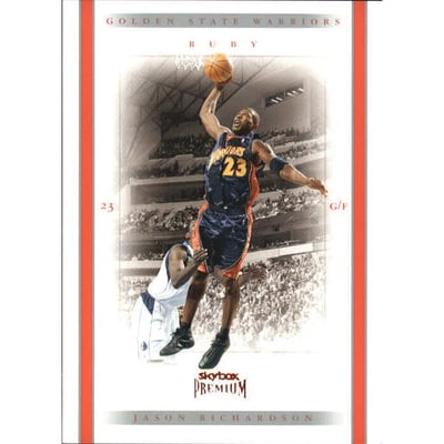 2004-05 SkyBox Premium Ruby #7 Jason Richardson