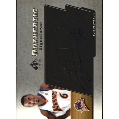 2004-05 SP Signature Edition Signatures #LF Luis Flores