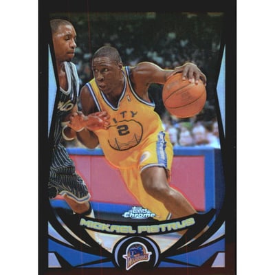 2004-05 Topps Chrome Refractors Black #45 Mickael Pietrus