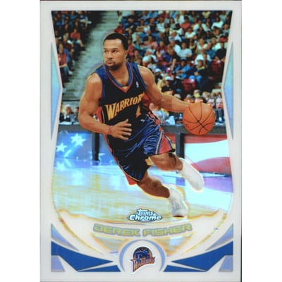 2004-05 Topps Chrome Refractors #138 Derek Fisher