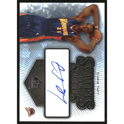 2005-06 SP Signature Edition Scripts for Success #CT Chris Taft