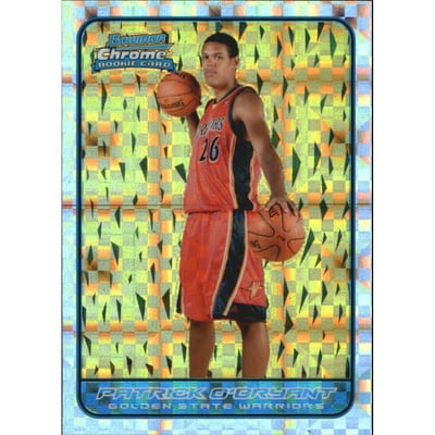 2006-07 Bowman Chrome X-Fractors #157 Patrick O'Bryant