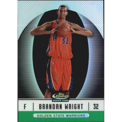2006-07 Finest Refractors Green #108 Brandan Wright