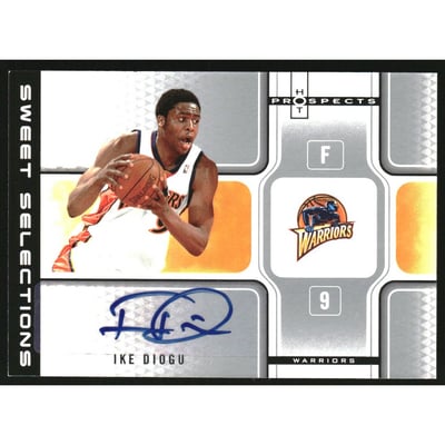 2006-07 Fleer Hot Prospects Sweet Selections Autographs #ID Ike Diogu