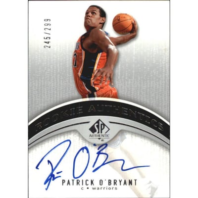 2006-07 SP Authentic #130 Patrick O'Bryant AU RC