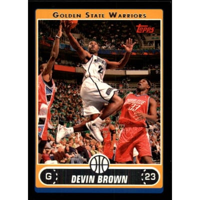 2006-07 Topps Black #175 Devin Brown