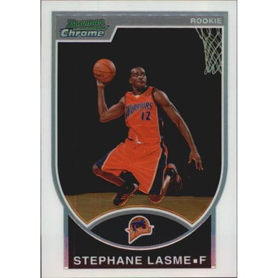 2007-08 Bowman Chrome Refractors #153 Stephane Lasme